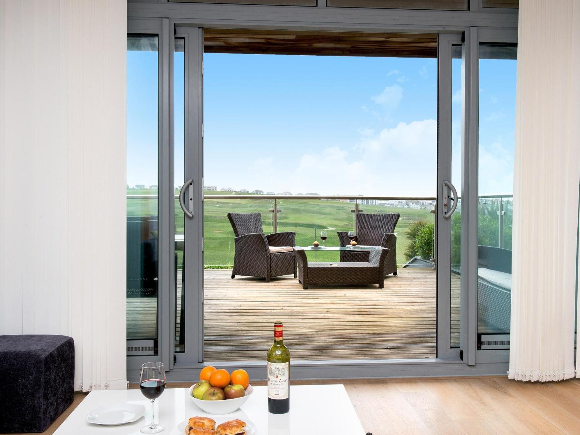 뉴키 Fistral View - 3 Cribbar 아파트 외부 사진